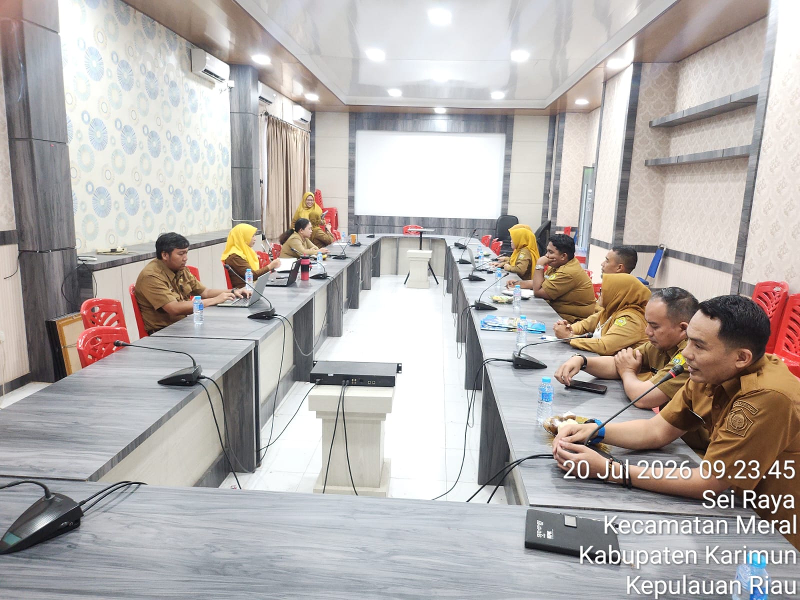 Bagian Administrasi Pembangunan Hadiri Rapat Koordinasi Pelaksanaan Penjaminan Kualitas SPIP Kabupaten Karimun Tahun 2026