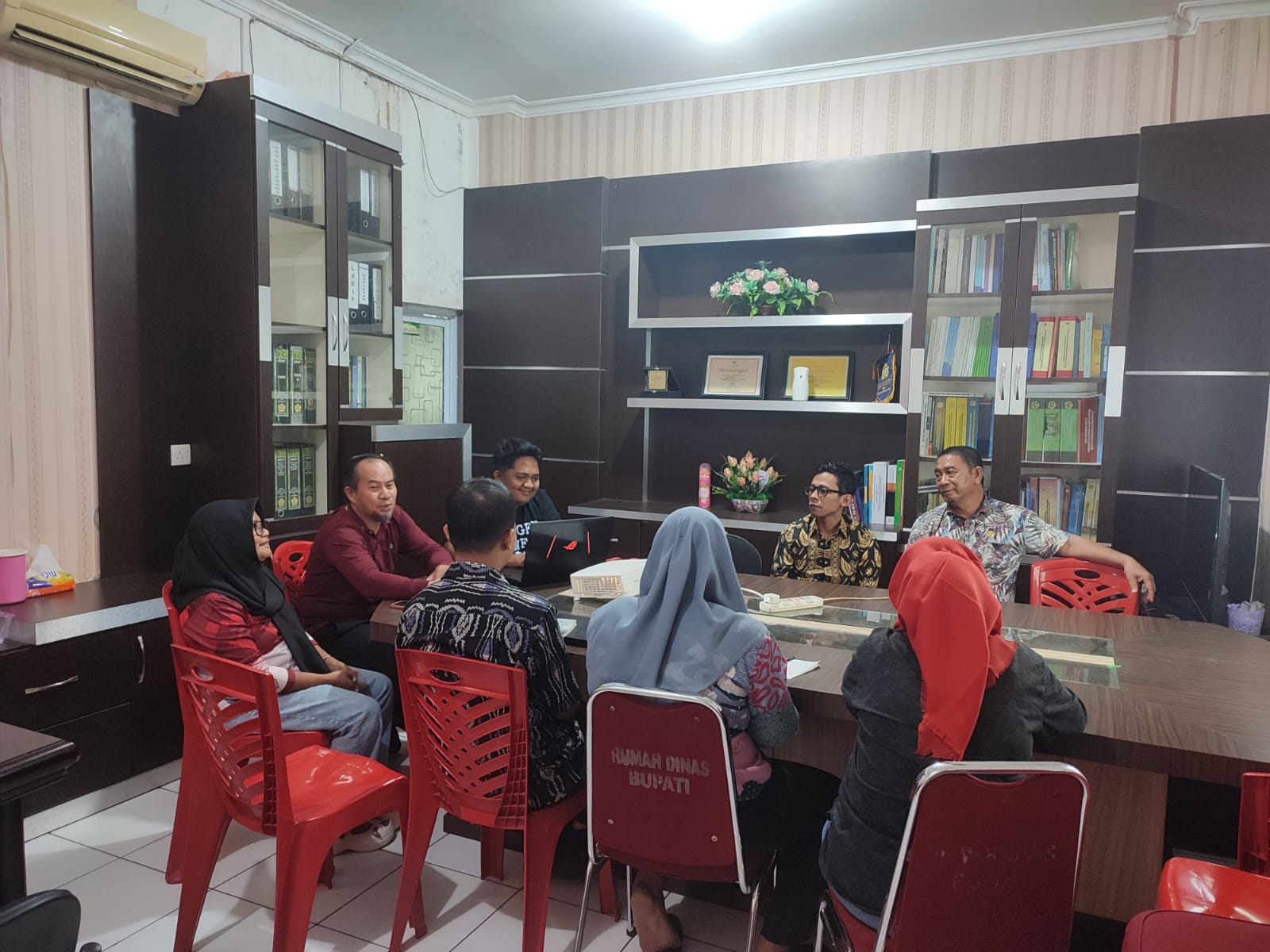 Rapat Penyusunan Laporan Penilaian Mandiri SPIP Kabupaten Karimun Tahun 2026